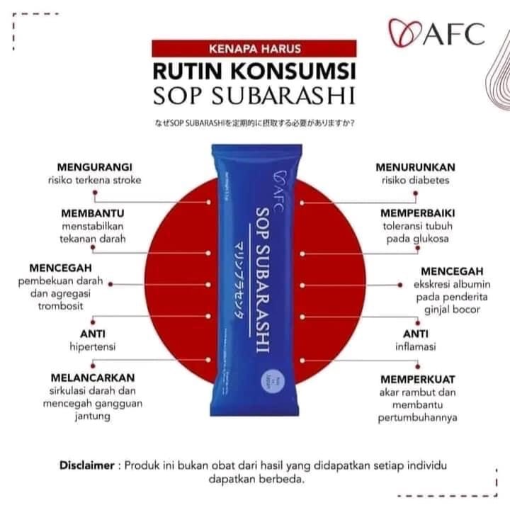 Rutin Konsumsi SOP Subarashi